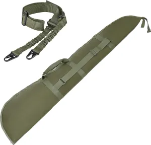 Shotgun Case Thick Padding Rifle Cases, 52" Bag with Adjustable Carry Strap, Accessories Two Points