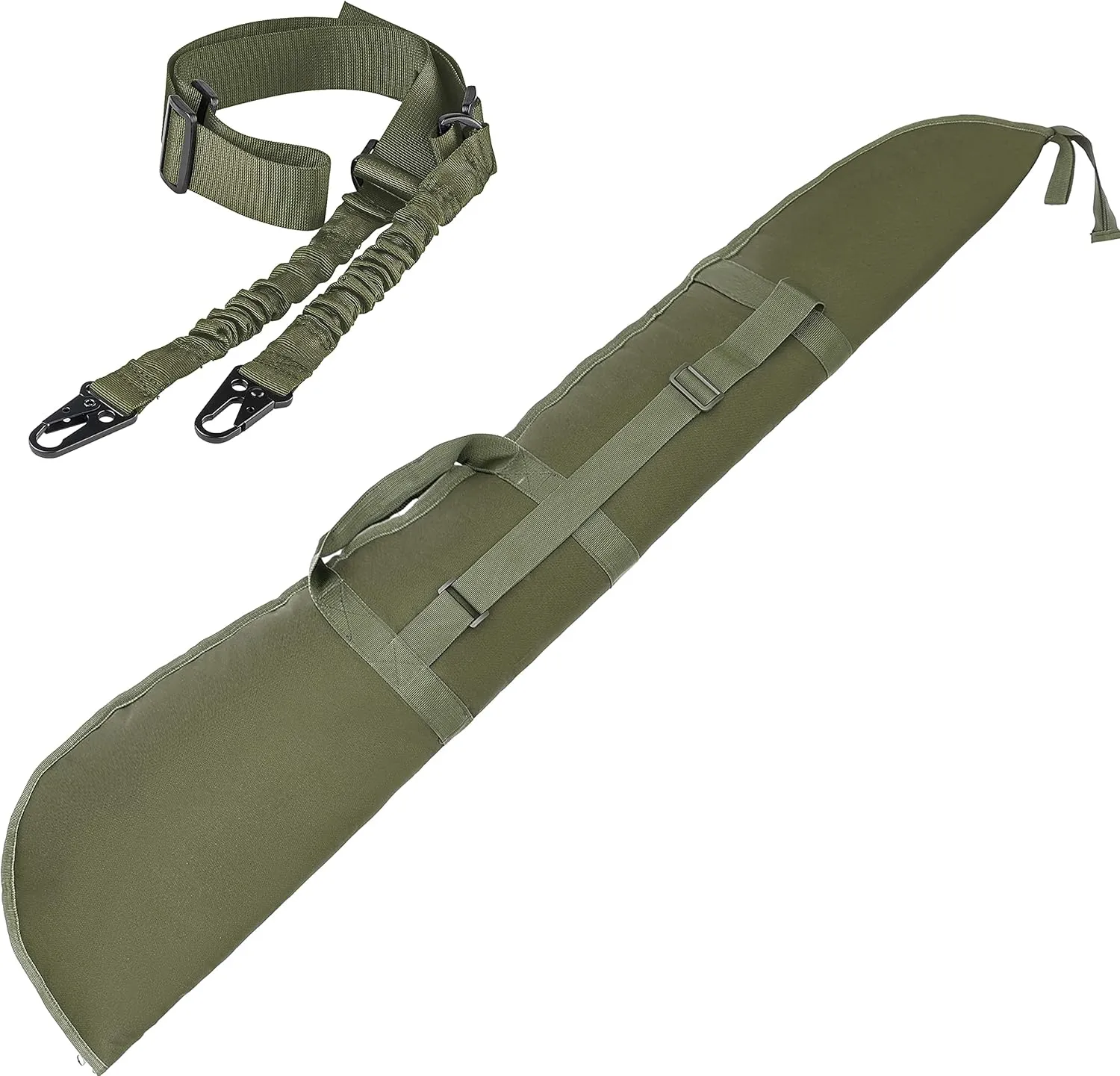 Shotgun Case Thick Padding Rifle Cases, 52" Bag with Adjustable Carry Strap, Accessories Two Points