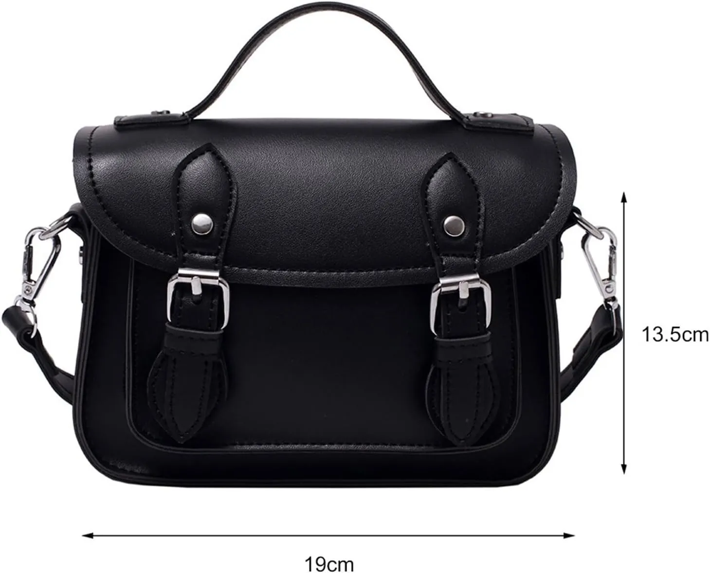 Shoulder Bag PU Leather Solid Color Casual Flap Crossbody Bag - Practical Messenger Bag for Shopping and Travel(Yellow)