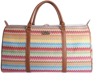 Signare Tapestry Large Travel Duffle Bag Ladies Overnight Weekender Carryon Gym Sports Duffel bags for Women