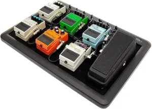 SKB Cases 1SKB-PS-8 Powered Pedalboard with 8 Built-In 9VDC Output Jacks and External Transformer