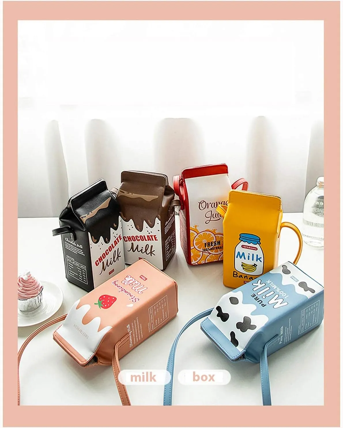 Small Crossbody Purse for Girls, PU Leather Cell Phone Wallet Shoulder Bag with Removable Strap