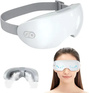 Smart Steam Therapy Eye Mask with Heat Compress – 2 Levels Adjustable Steam Eye Steamer for Dry Eyes Relief, Fast-Restore Comfort & Clarity to Your Eyes, Portable Eye Massager for Travel & Home Use