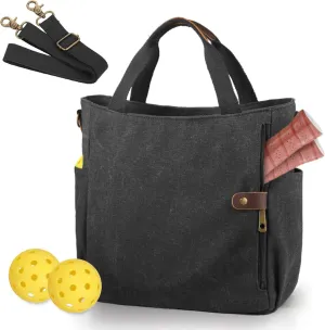 SMRITI Pickleball Bag with Adjustable Shoulder Strap- Stylish & Lightweight Pickleball Bag for Women, Large Capacity Perfect for Paddles, Balls & Accessories
