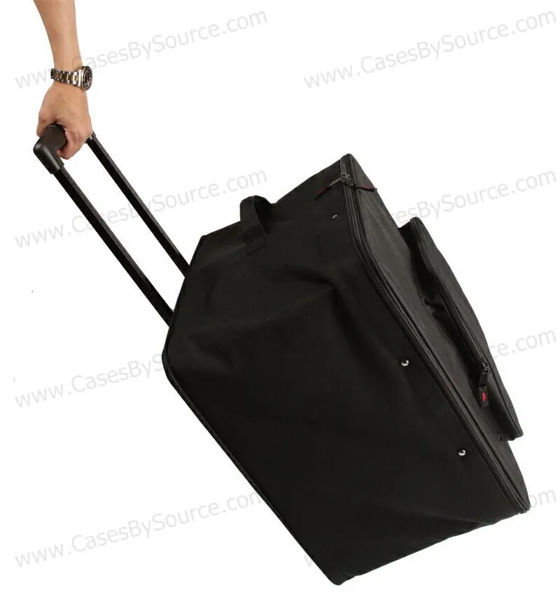 Soft Rolling Case holds 4 Par 64 Can Light Fixtures
