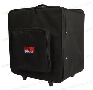 Soft Rolling Case holds 4 Par 64 Can Light Fixtures