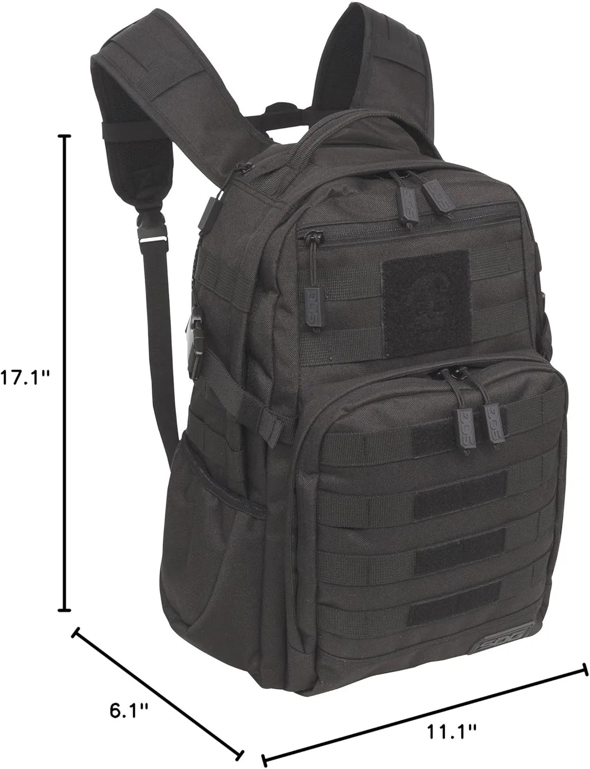 SOG Specialty Knives & Tools Ninja Tactical Daypack Backpack, Black, One Size