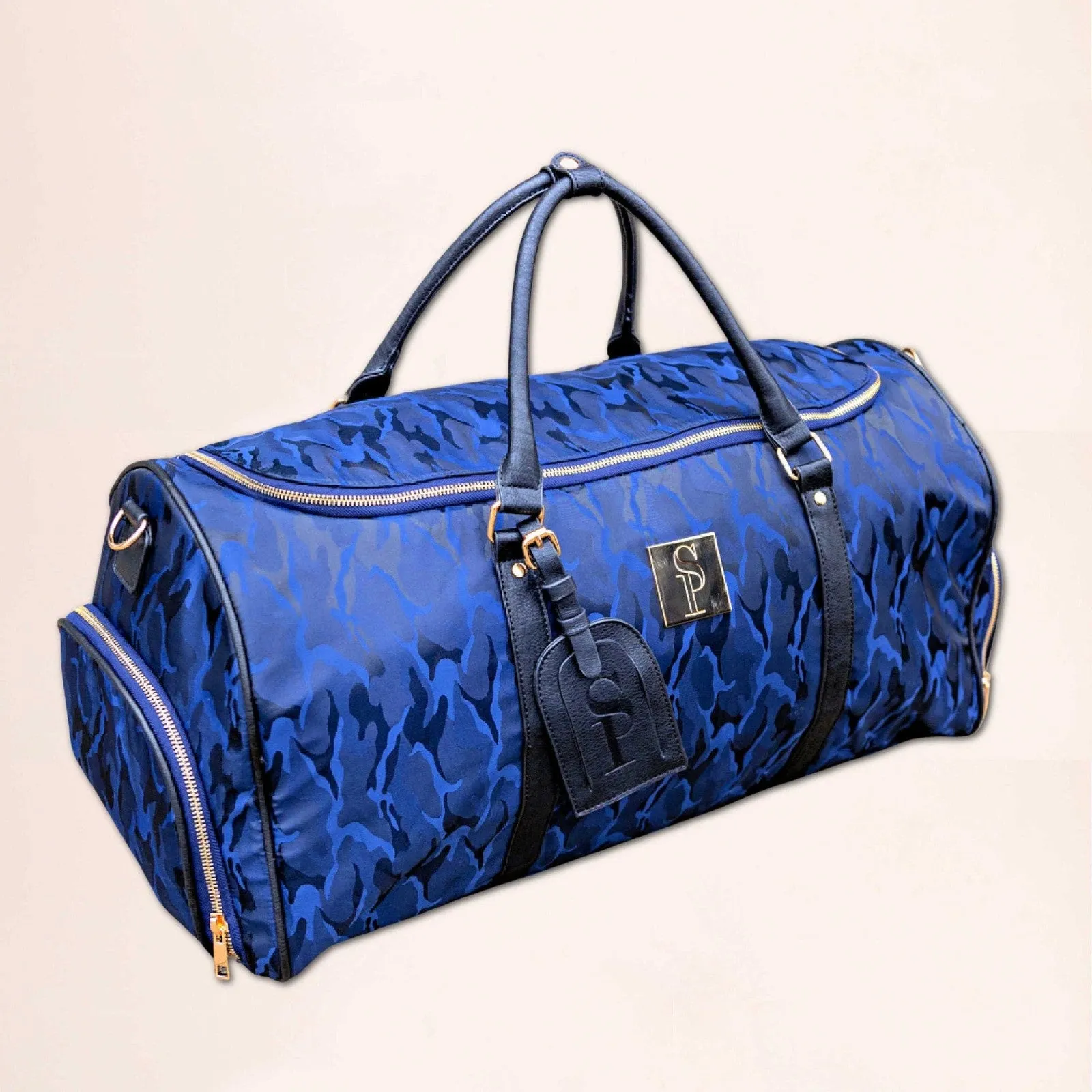 Sole Premise Blue Camo Duffle Bag (New Weekender Design)