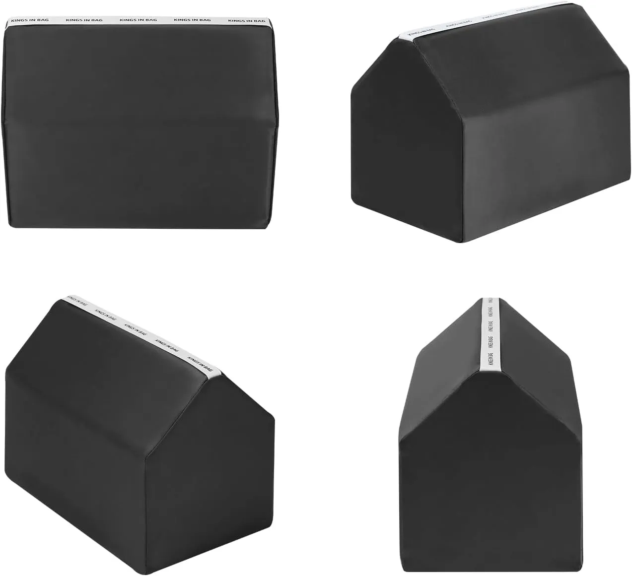 Speedy 25 Purse Pillow Insert, Handbag Filler Compatible with LV Speedy Bags, Luxury Handbag Shaper with Soft Satins Surface and Memory Foam Inner (Black, Speedy25)
