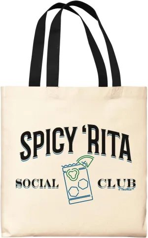 Spicy 'Rita Social Club Canvas Tote Bag