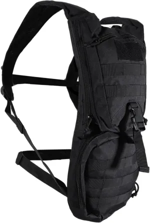 Sports Water Bag Anti-Scratch Pouch Oxford Cloth Hiking Water Backpack Black No Bladder Sturdy Design