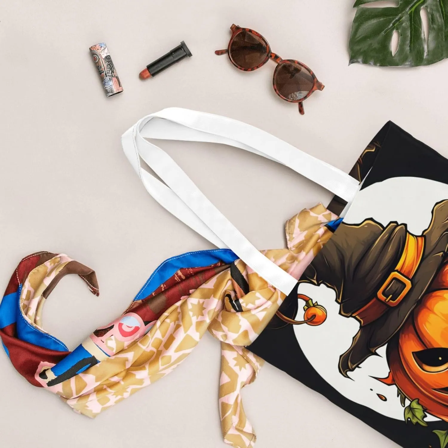 SSIMOO Ocean Sailing Fashion Canvas Tote Bag-Personalized Handbag,Multifunctional Bag,Elegant And Minimalist