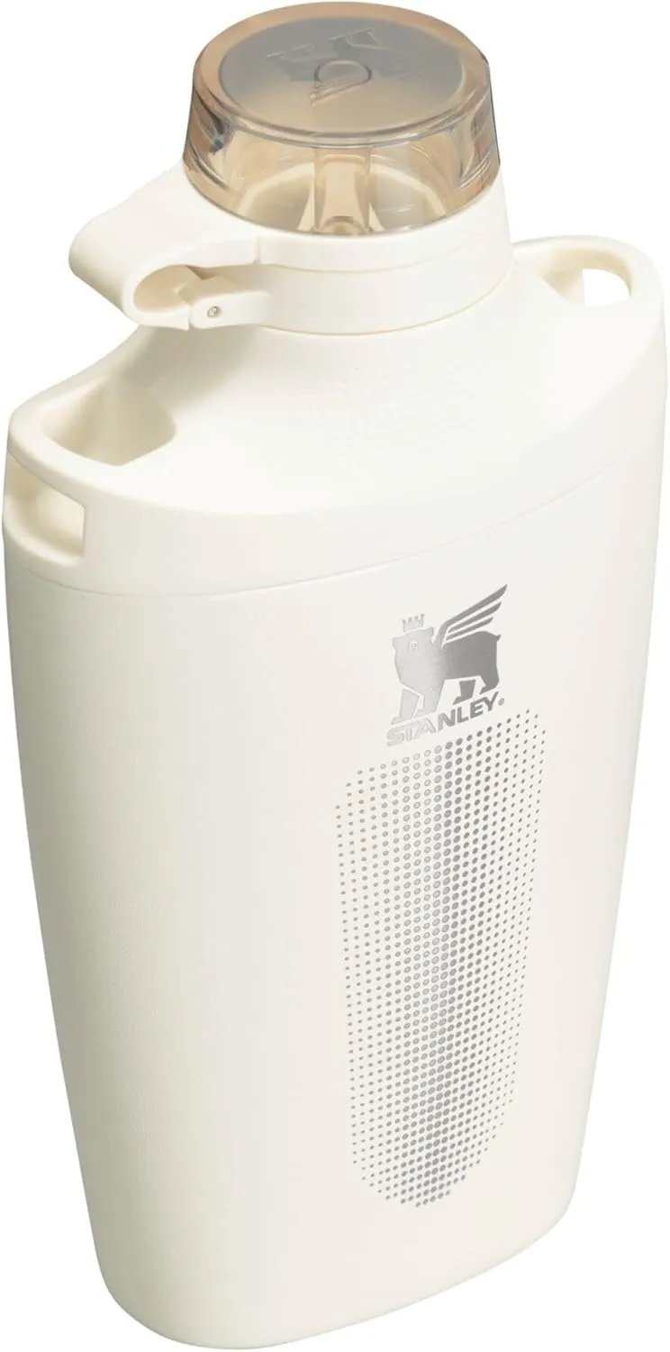 Stanley Cross Bottle 23 oz | Travel Water Bottle with Jacquard Strap | Leakproof Tritan Lid with Removable Straw | Insulated Stainless Steel | BPA-Free | Cream