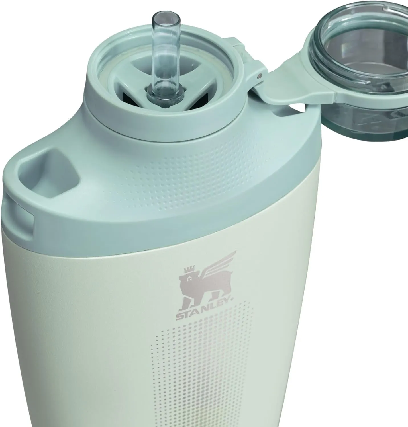 Stanley Cross Bottle 23 oz | Travel Water Bottle with Jacquard Strap | Leakproof Tritan Lid with Removable Straw | Insulated Stainless Steel | BPA-Free | Mist