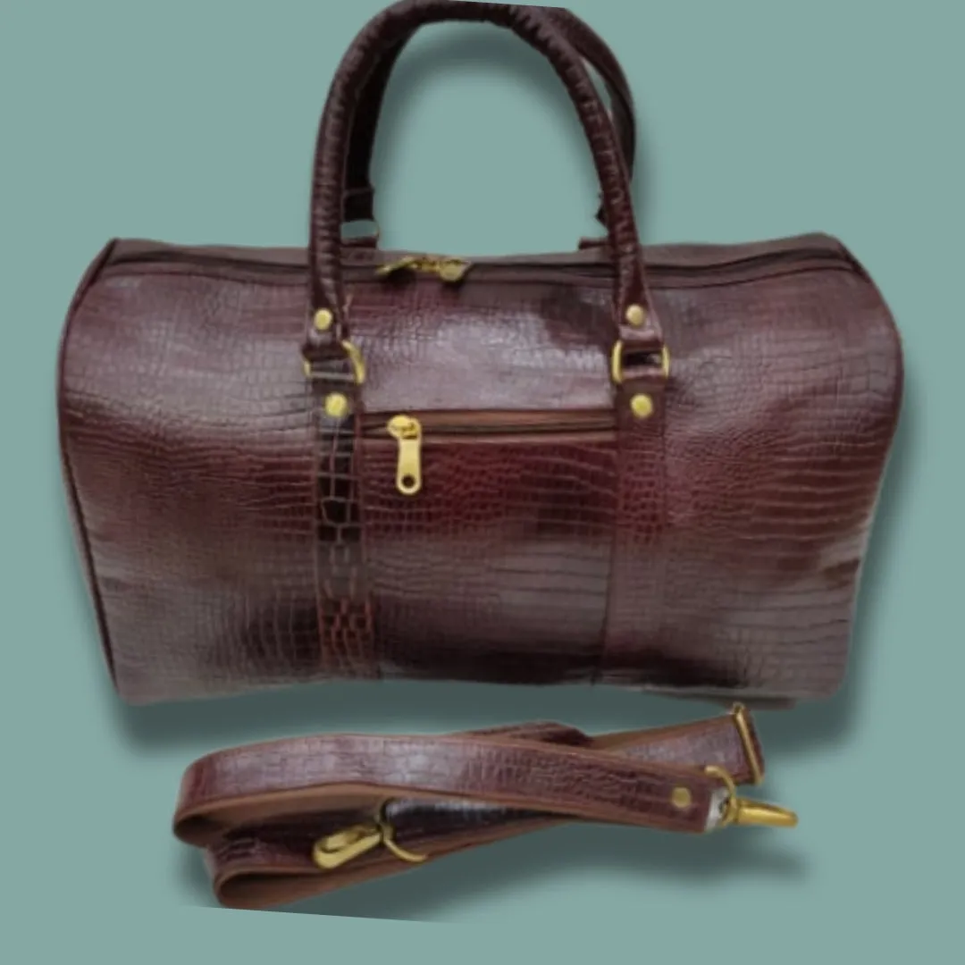 Starco Genuine Leather Duffle Bag 1