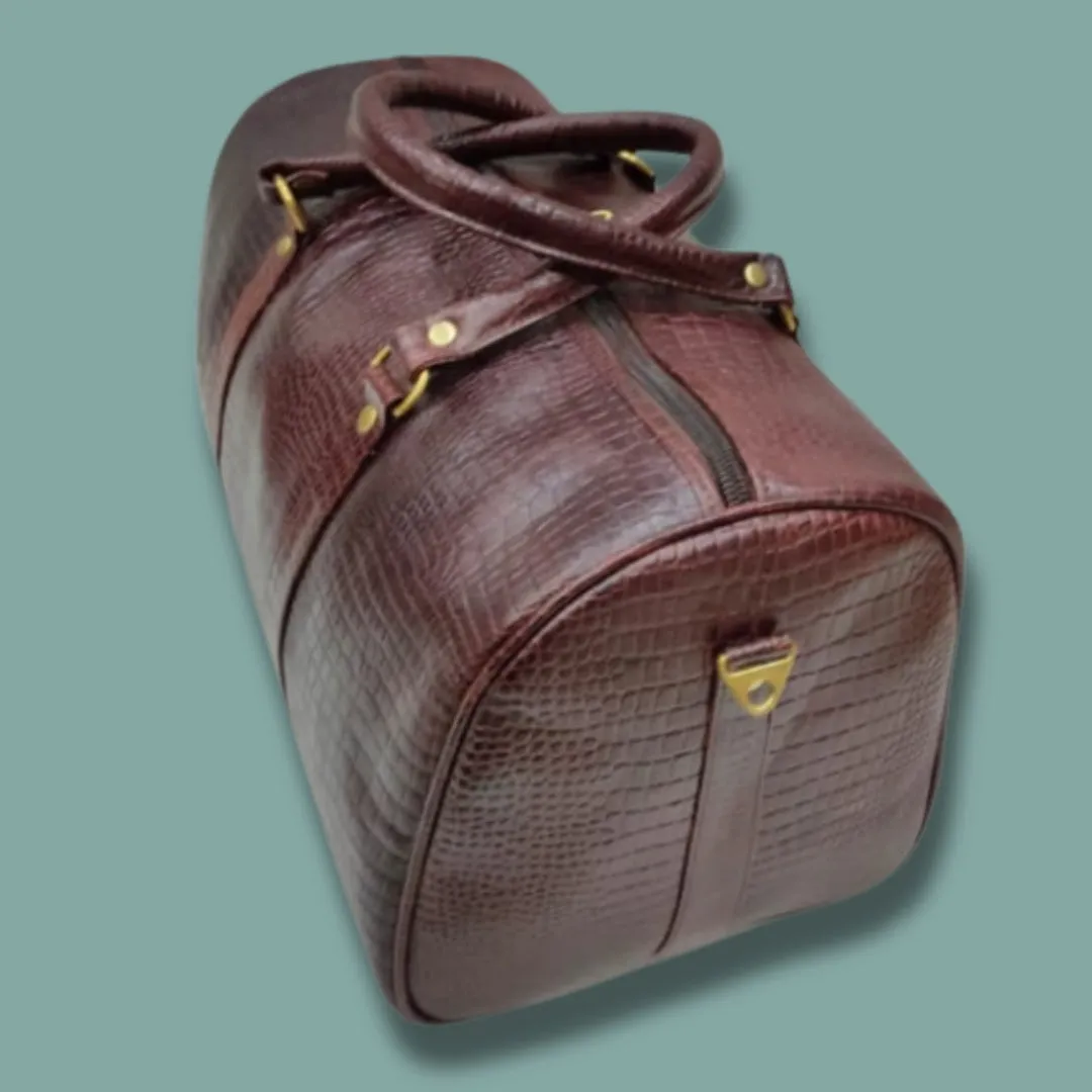 Starco Genuine Leather Duffle Bag 1