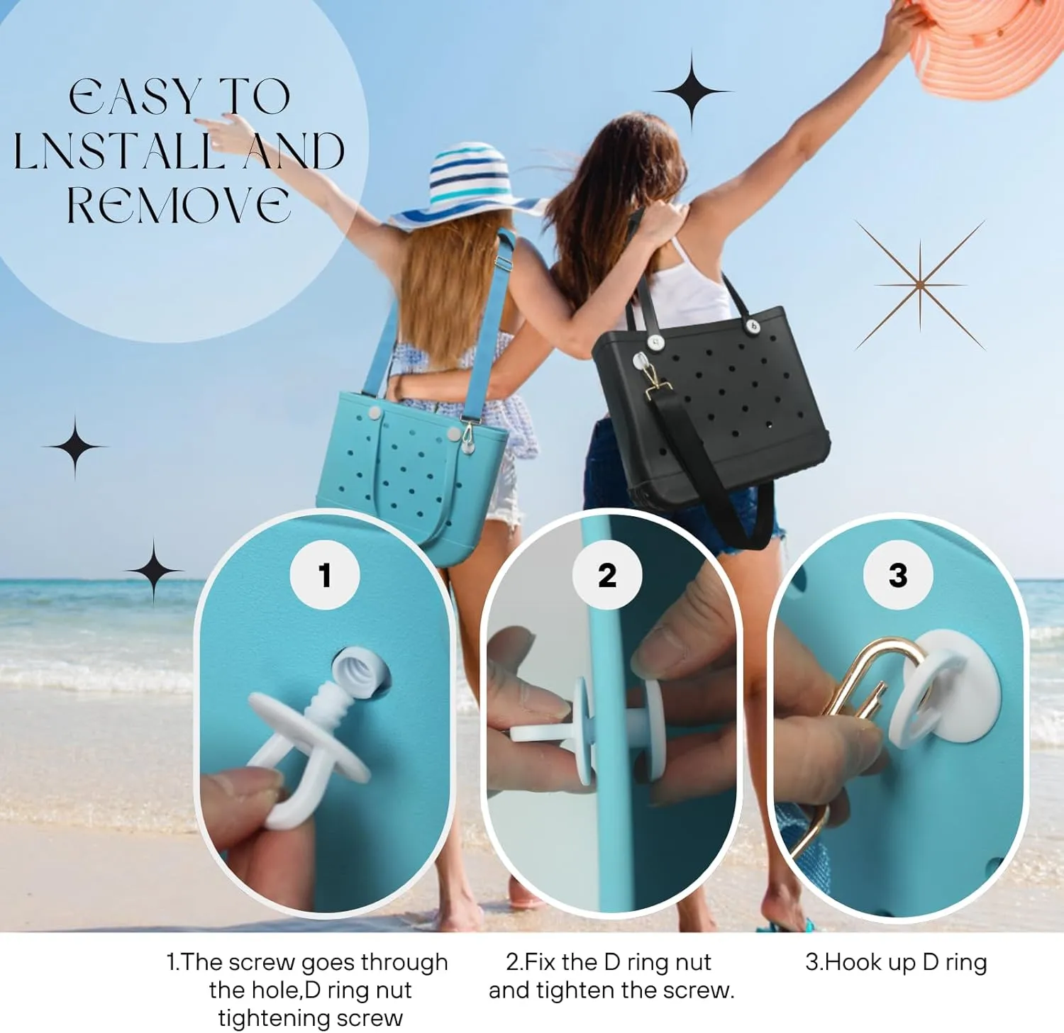 Strap Wrap for Bogg Bag Accessories, Adjustable Crossbody Shoulder Strap Wrap with Detachable Pad, For XL Medium Bog Bag