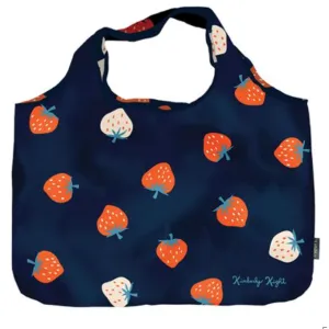 Strawberry Pocket Shopper shopping bag - Kimberly Kight