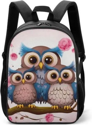 Stylish Backpack, Cute Owls Print Durable Backpack Travel Backpack Hiking Backpack Ergonomic Backpack Comfortable Backpack