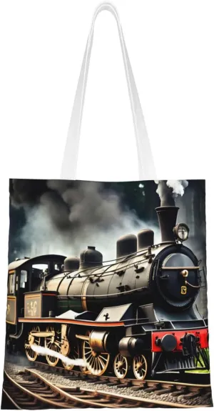 Summer Sunflower Canvas Tote Bags For Women Handbag Tote Purse,Canvas Crossbody Bag For Office, Travel, School