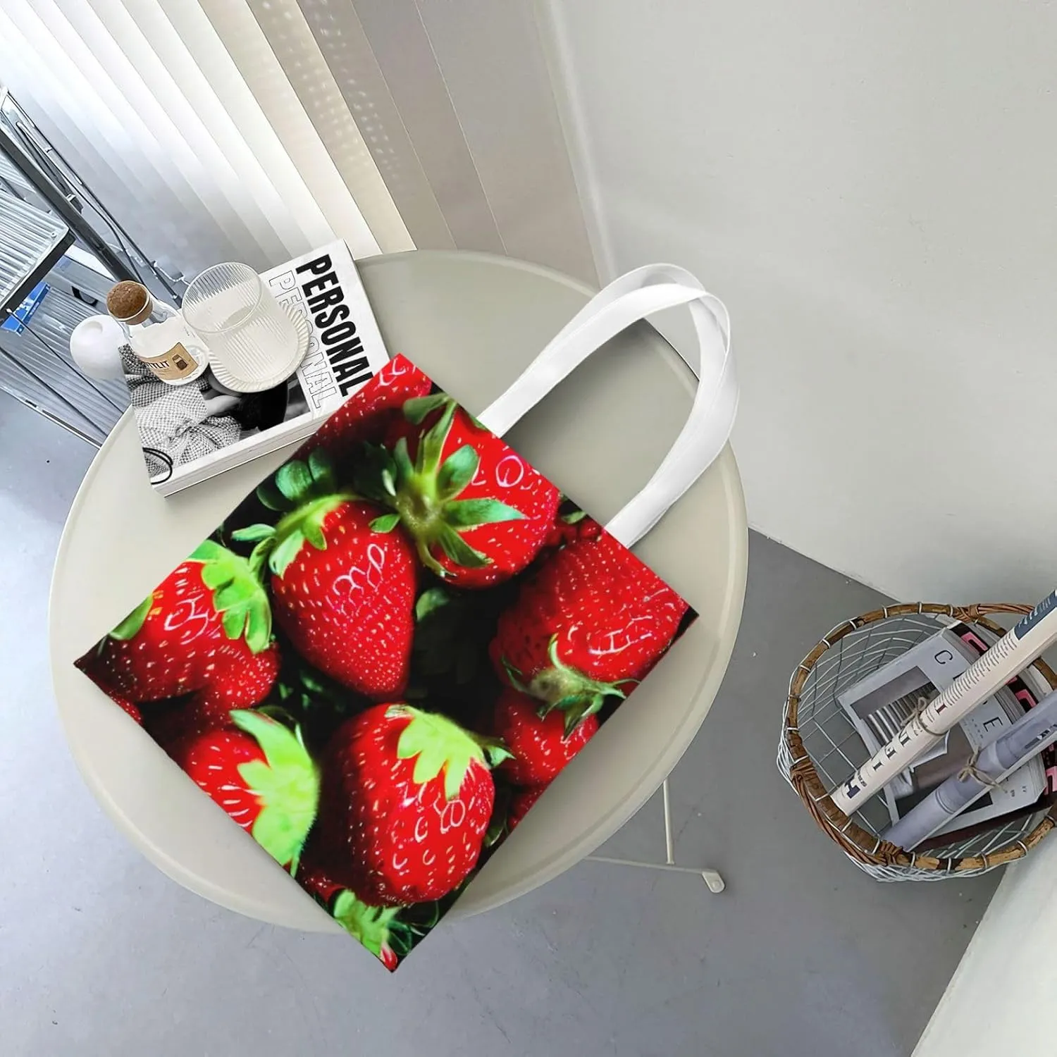 Summer Sunflower Canvas Tote Bags For Women Handbag Tote Purse,Canvas Crossbody Bag For Office, Travel, School