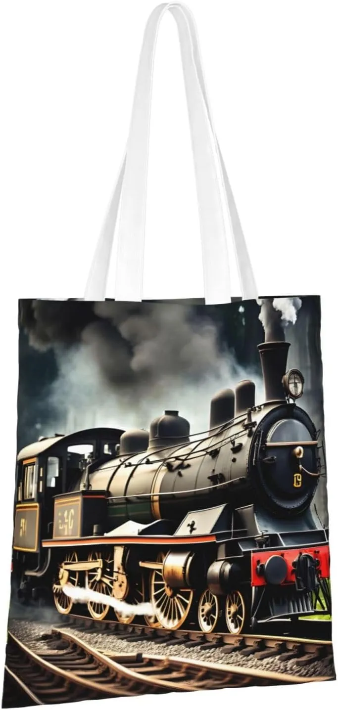 Summer Sunflower Canvas Tote Bags For Women Handbag Tote Purse,Canvas Crossbody Bag For Office, Travel, School