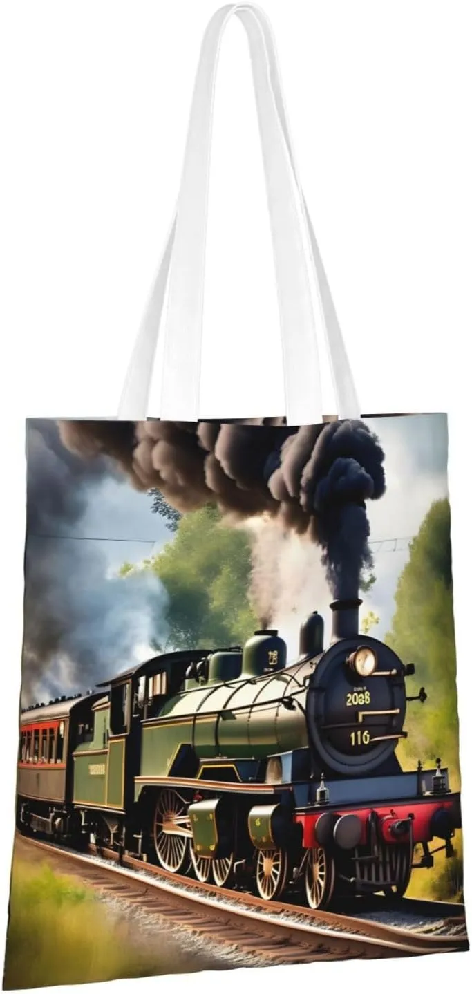 Summer Sunflower Canvas Tote Bags For Women Handbag Tote Purse,Canvas Crossbody Bag For Office, Travel, School