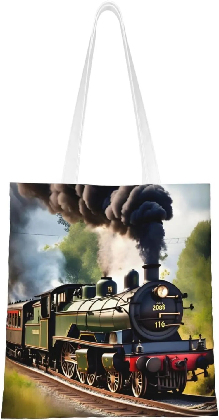 Summer Sunflower Canvas Tote Bags For Women Handbag Tote Purse,Canvas Crossbody Bag For Office, Travel, School