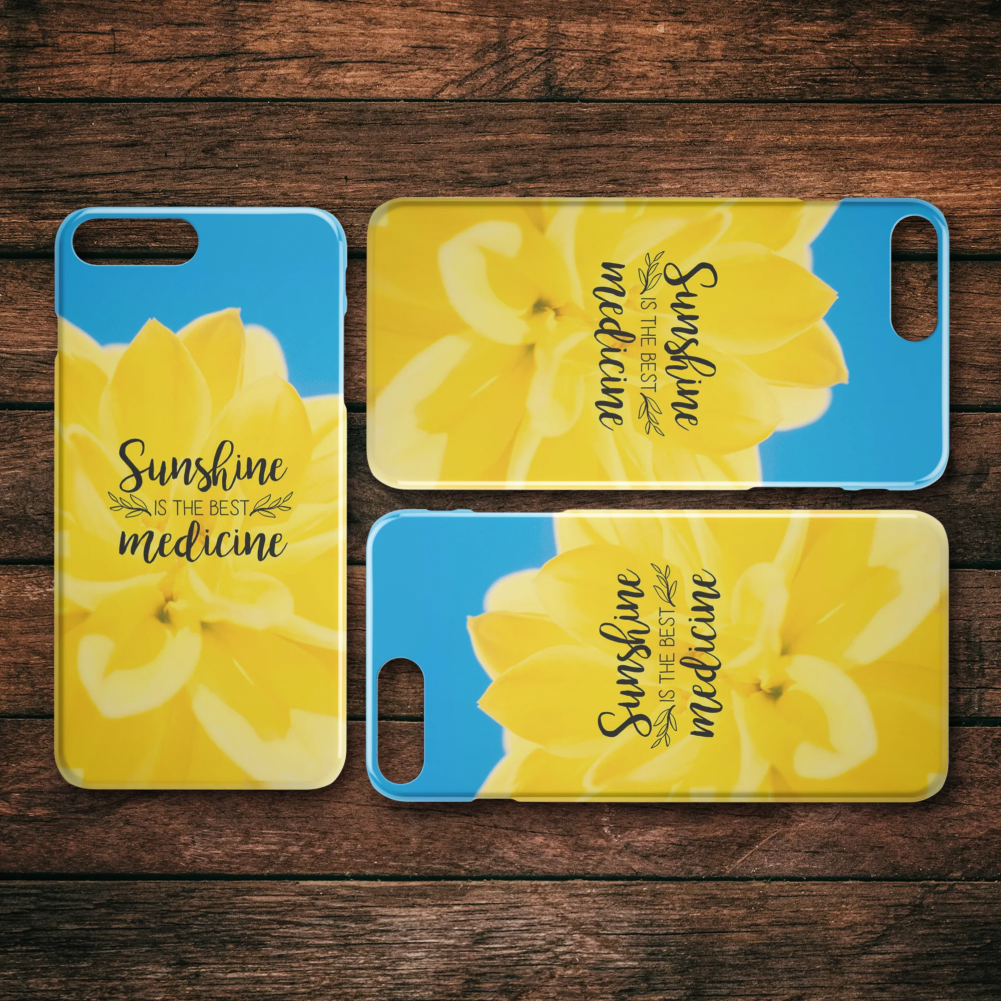 Sunshine is the Best Medicine Spring iPhone Case