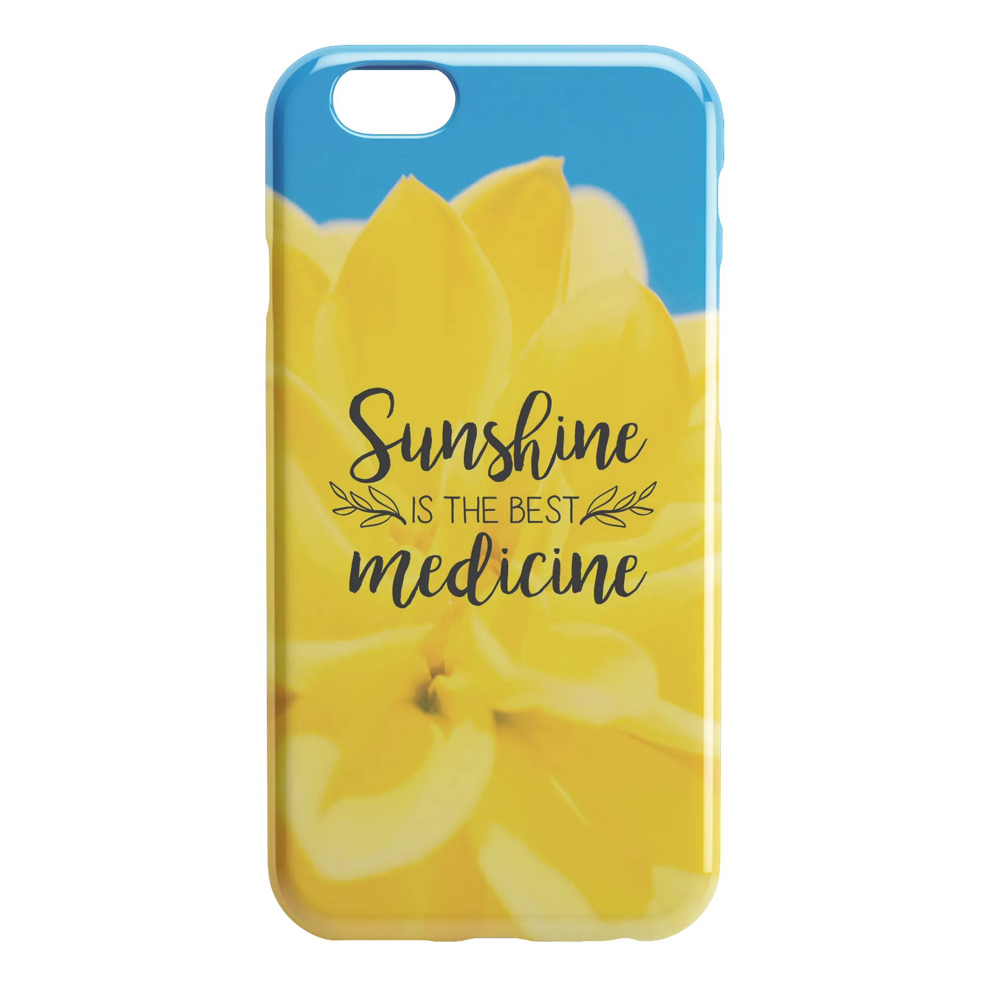 Sunshine is the Best Medicine Spring iPhone Case