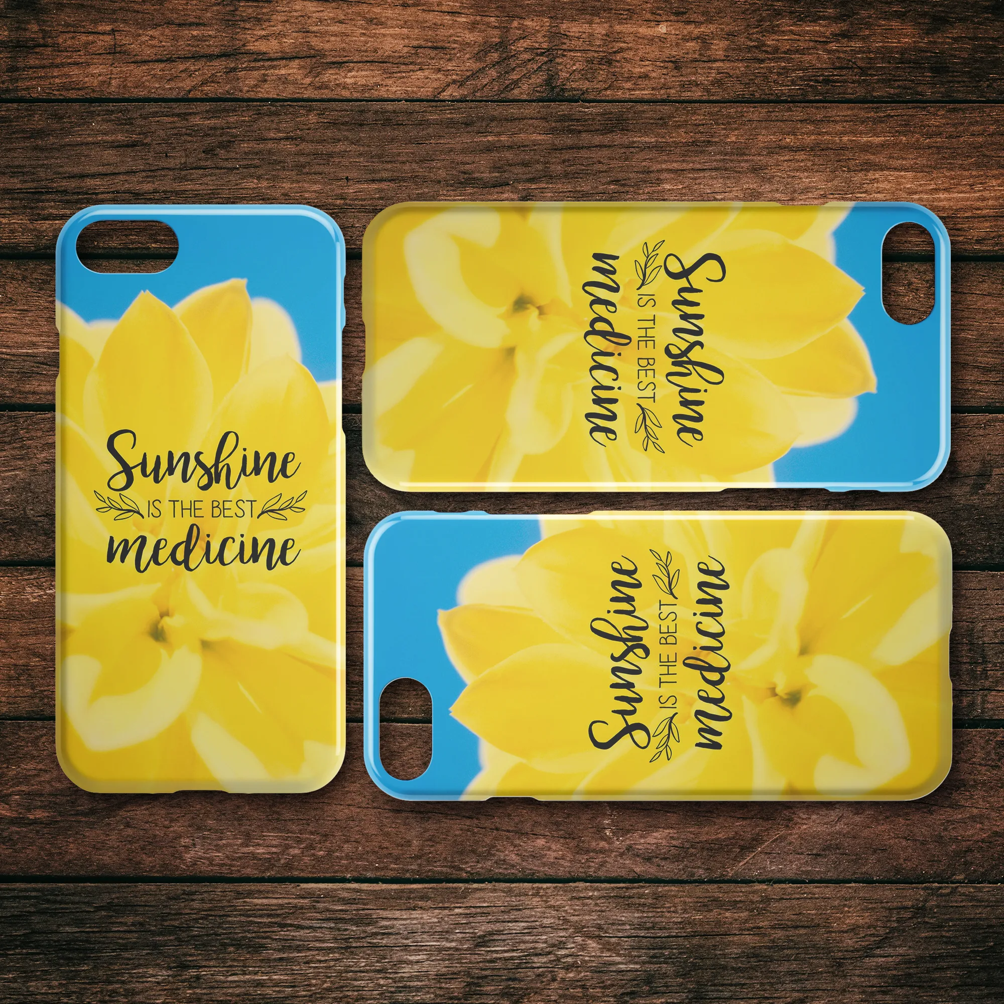 Sunshine is the Best Medicine Spring iPhone Case