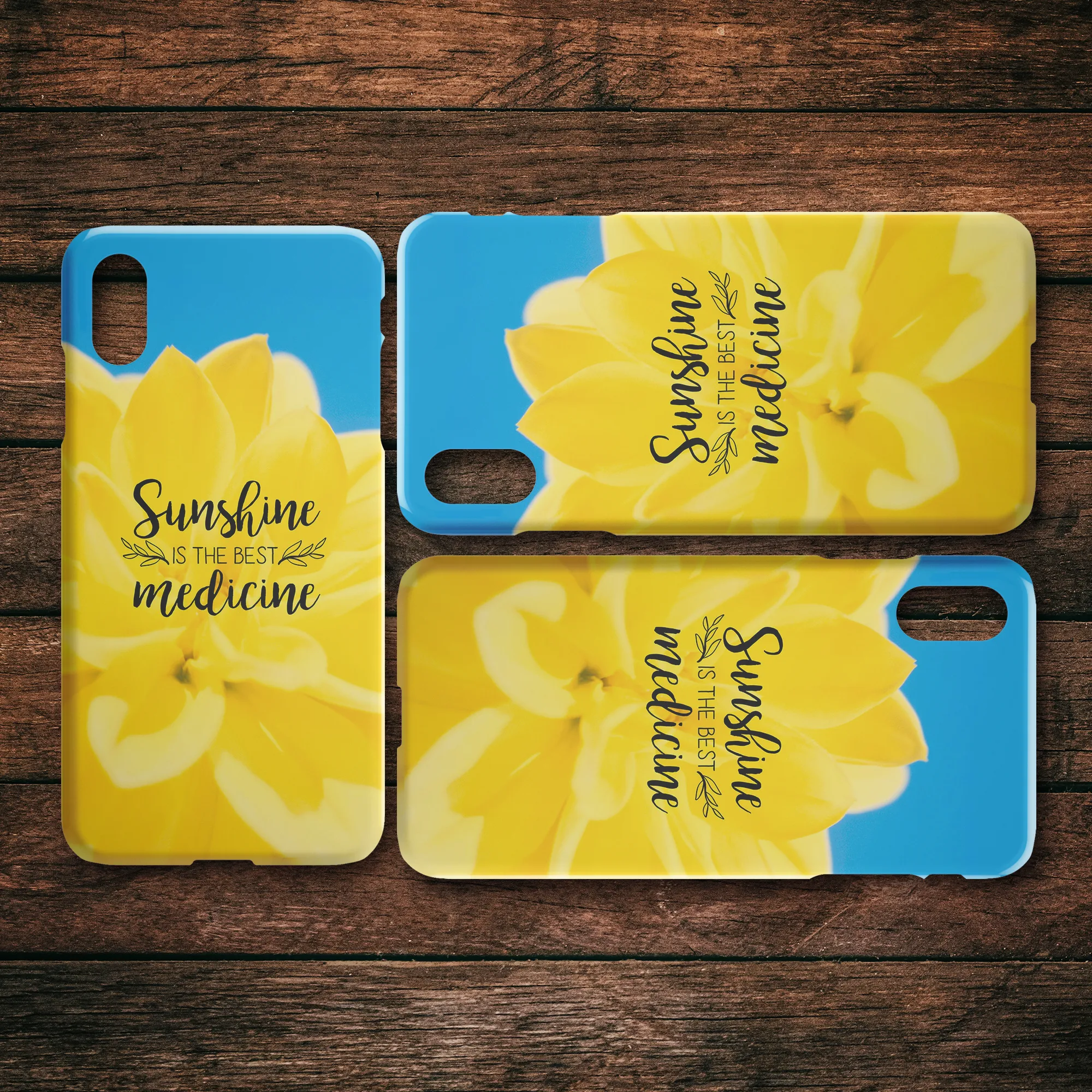 Sunshine is the Best Medicine Spring iPhone Case