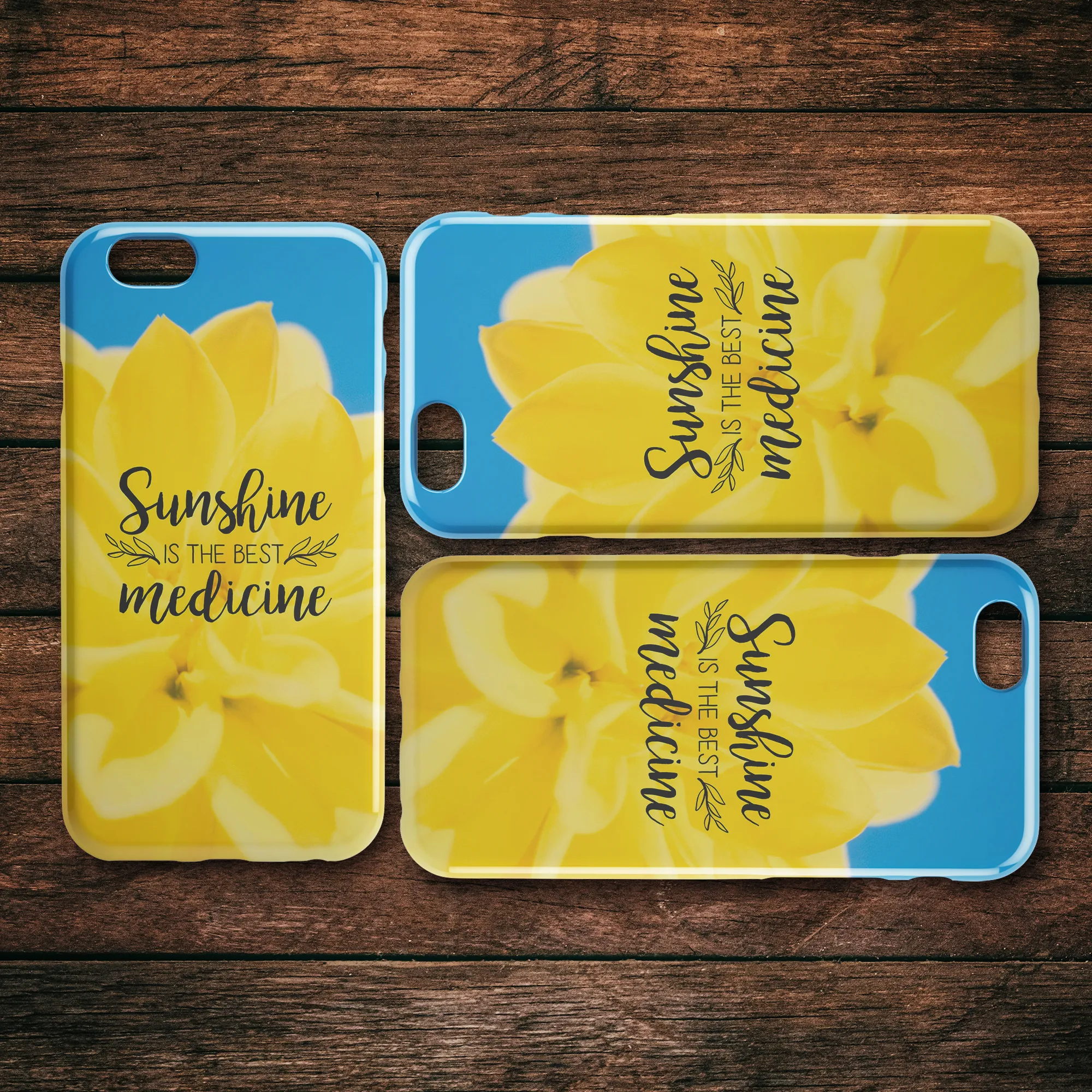 Sunshine is the Best Medicine Spring iPhone Case