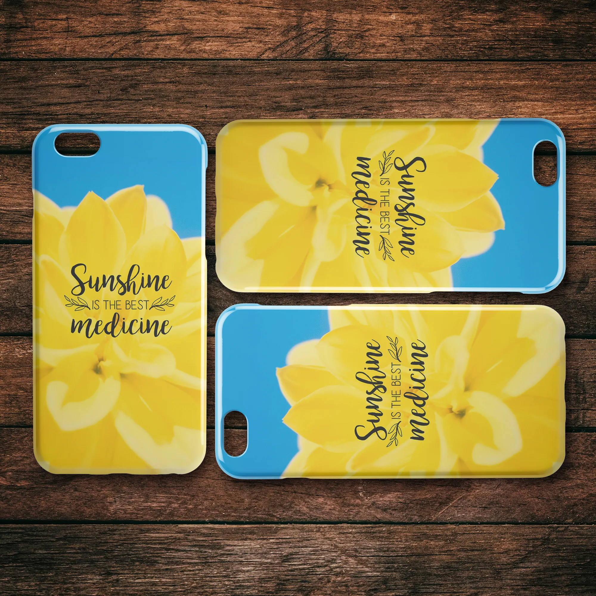 Sunshine is the Best Medicine Spring iPhone Case