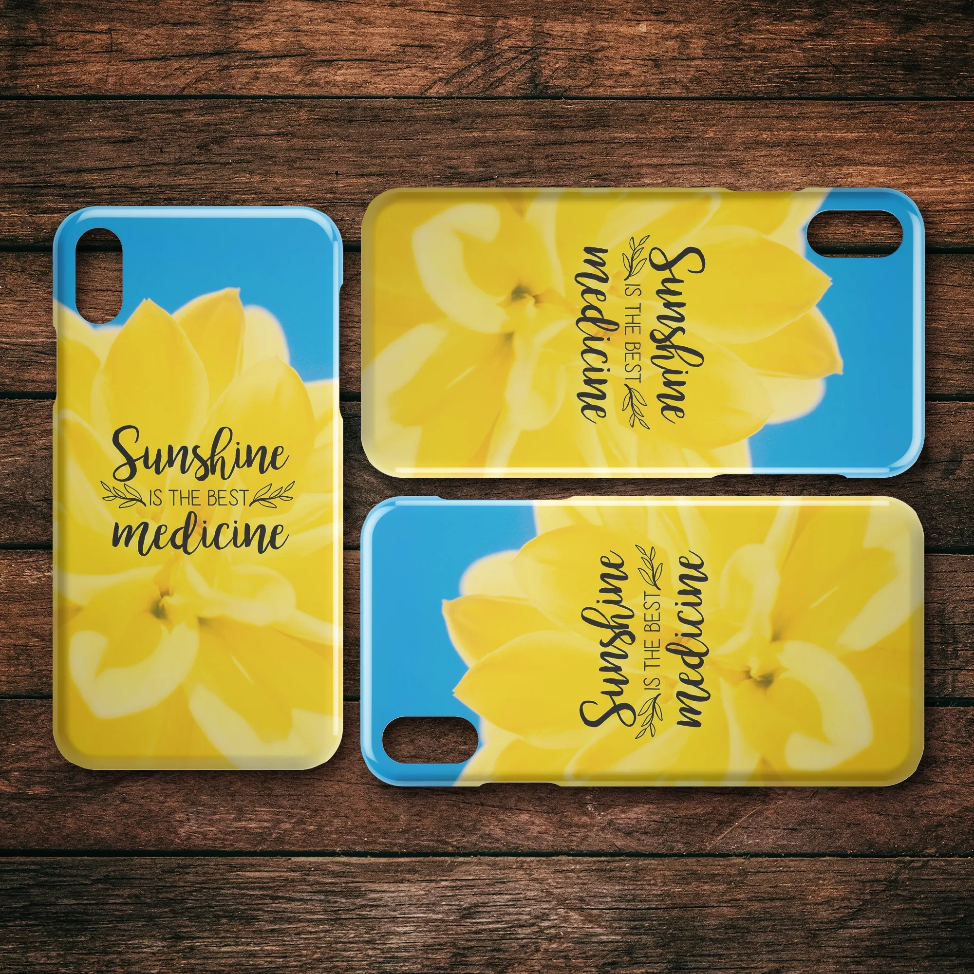 Sunshine is the Best Medicine Spring iPhone Case