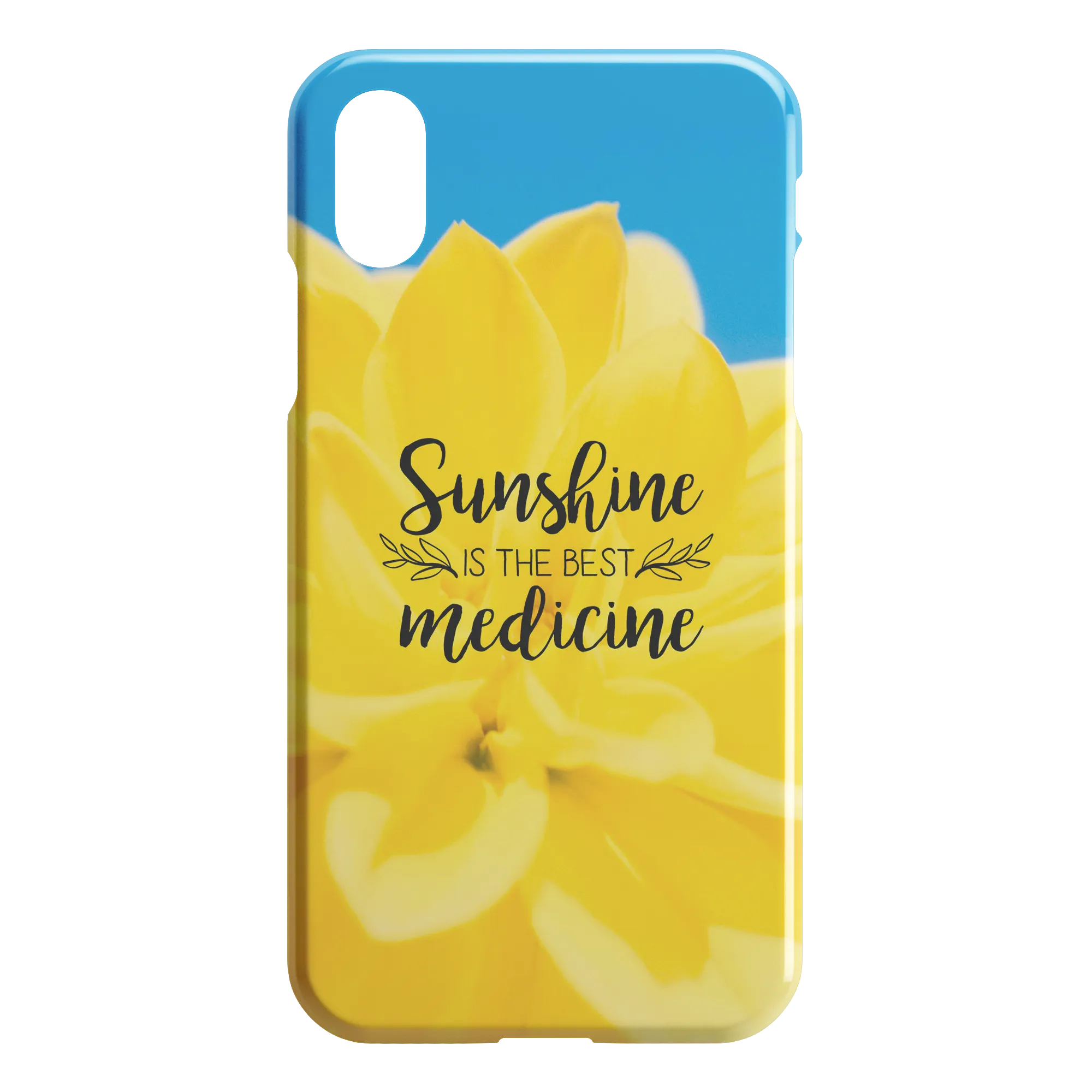 Sunshine is the Best Medicine Spring iPhone Case
