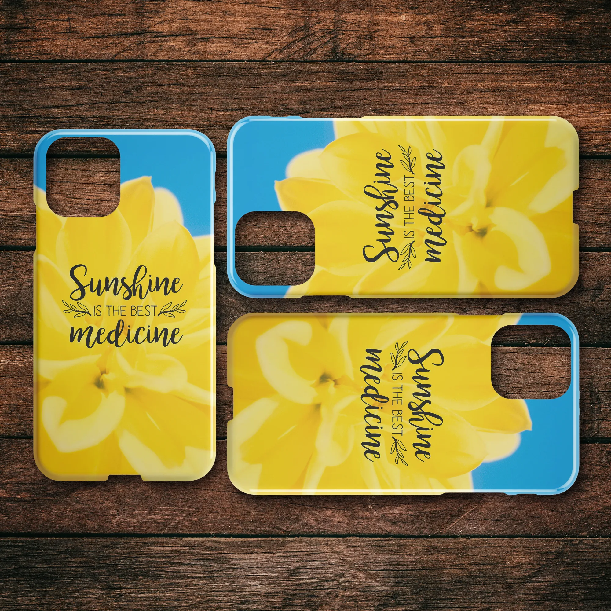Sunshine is the Best Medicine Spring iPhone Case