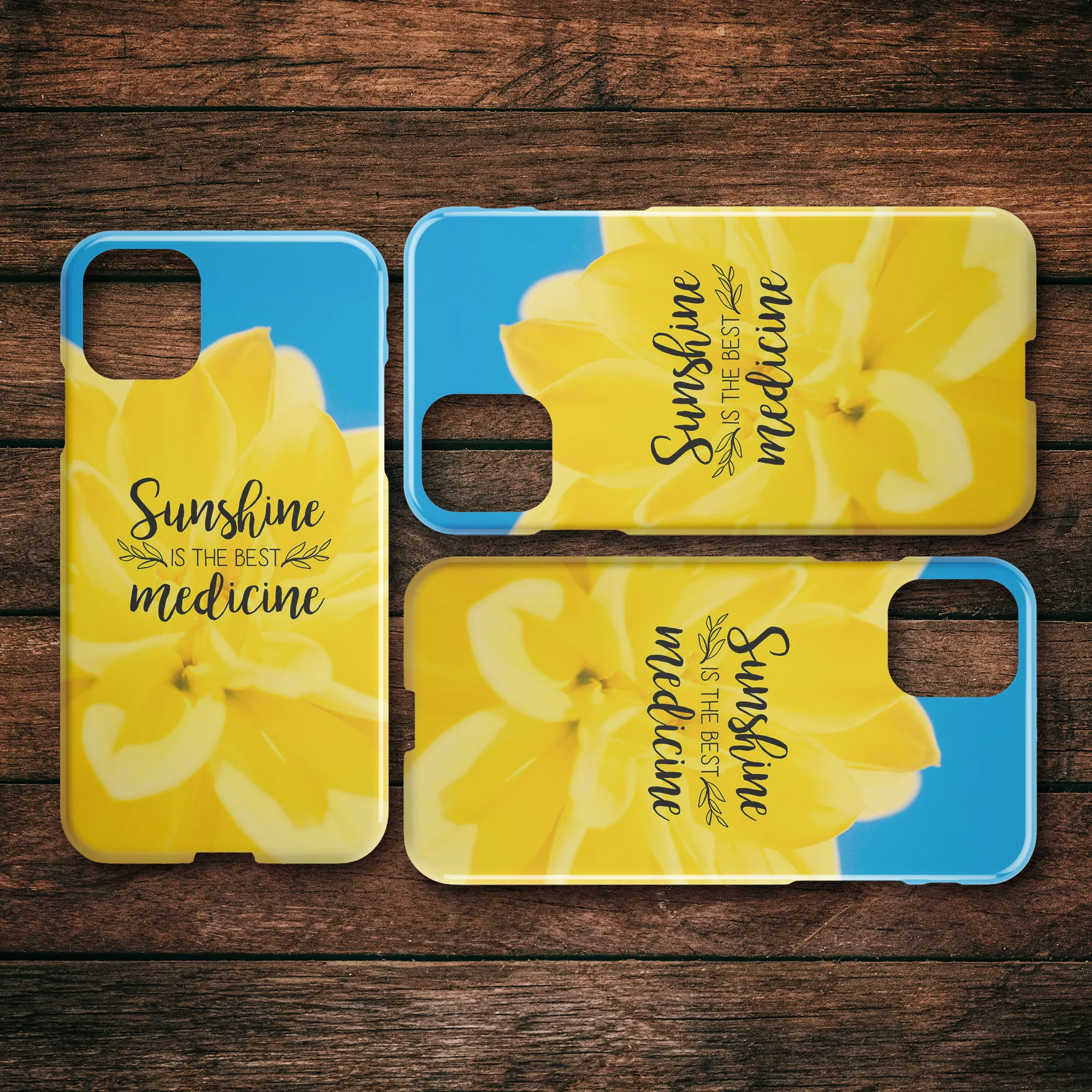 Sunshine is the Best Medicine Spring iPhone Case