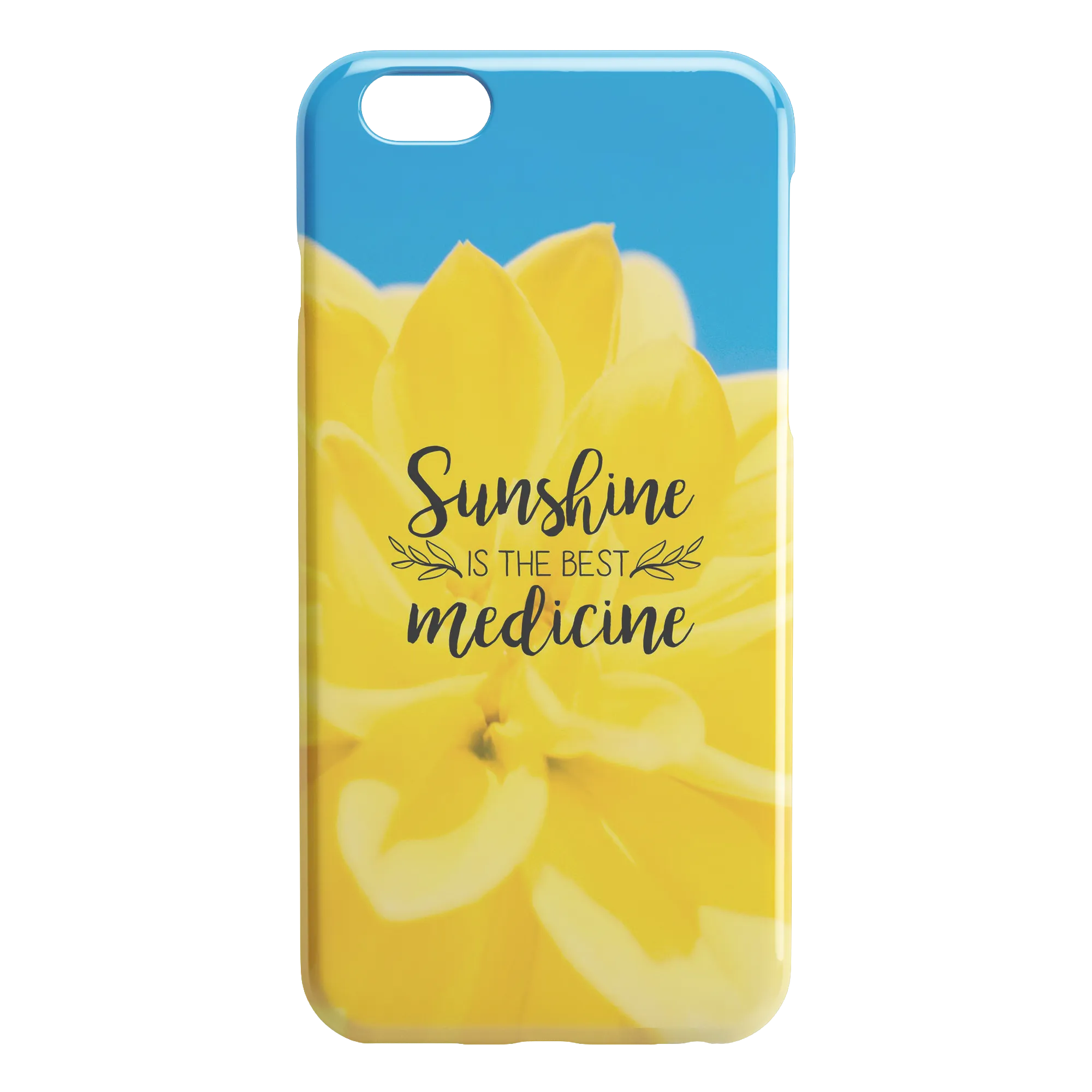 Sunshine is the Best Medicine Spring iPhone Case