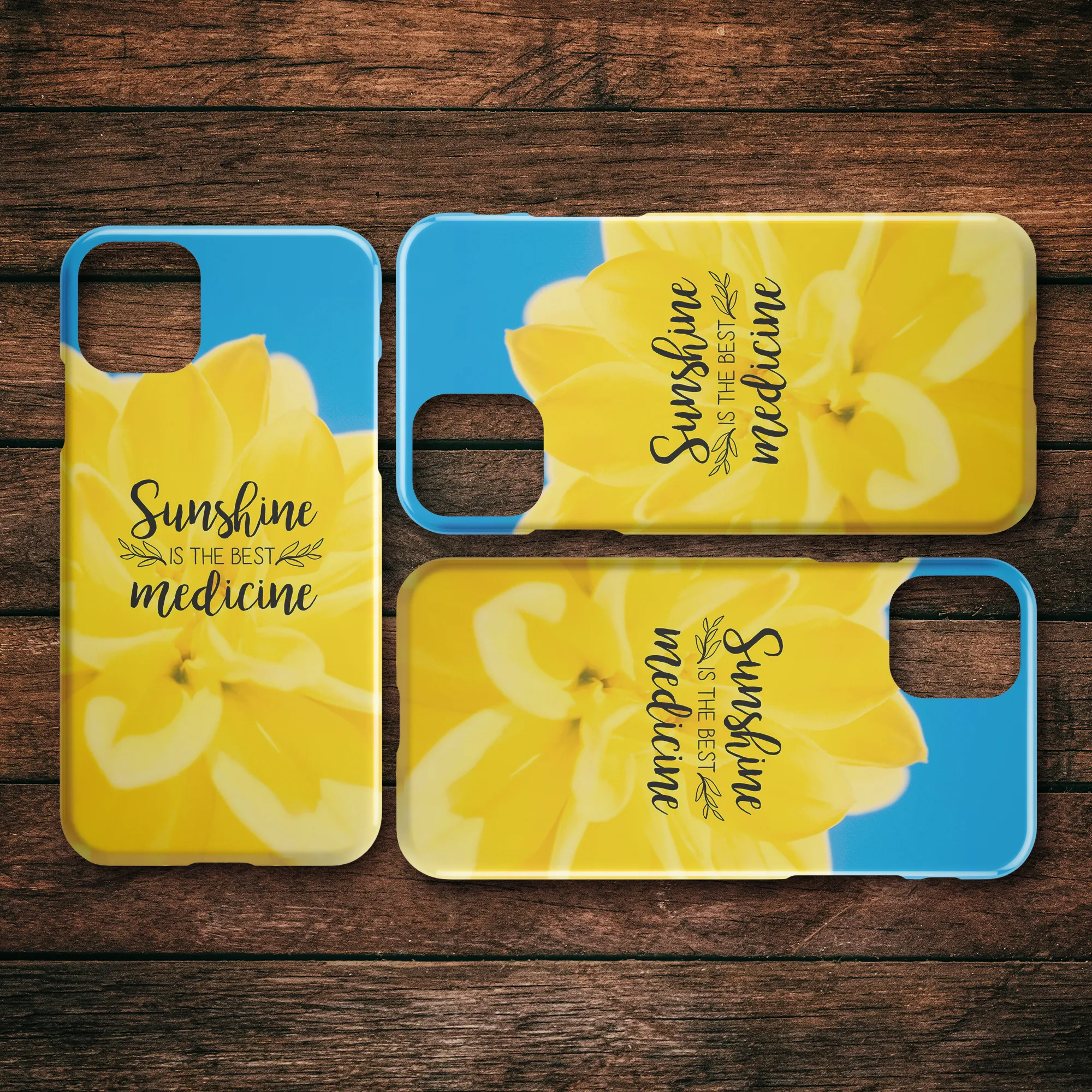 Sunshine is the Best Medicine Spring iPhone Case