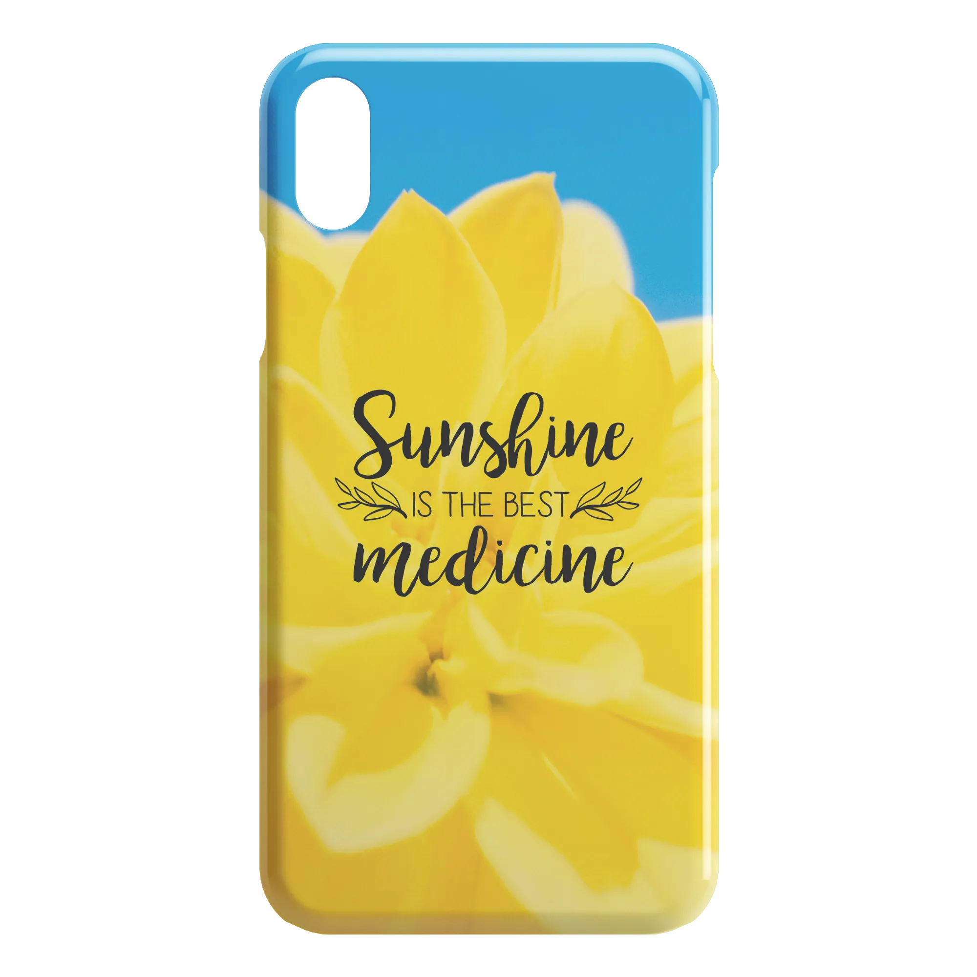 Sunshine is the Best Medicine Spring iPhone Case
