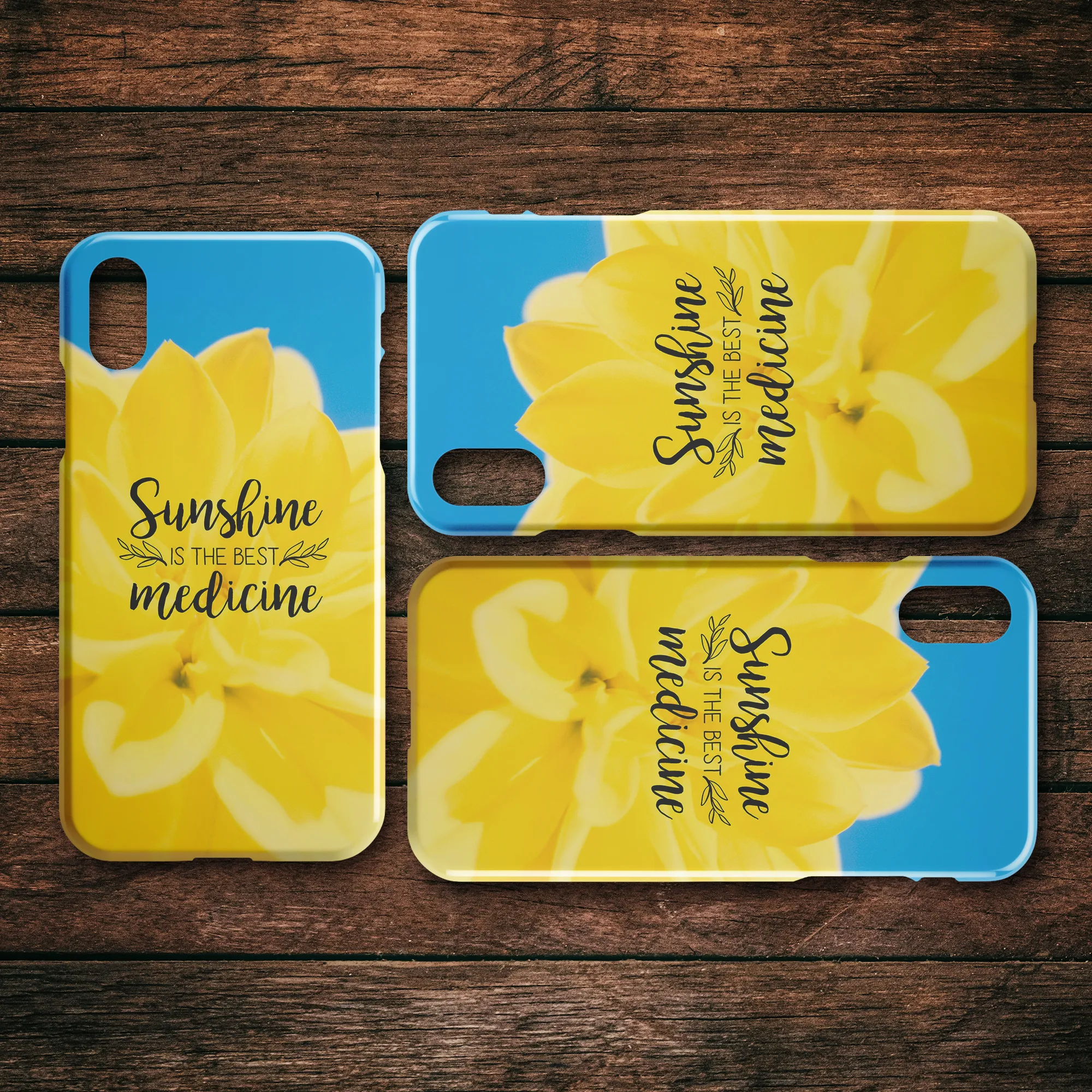 Sunshine is the Best Medicine Spring iPhone Case