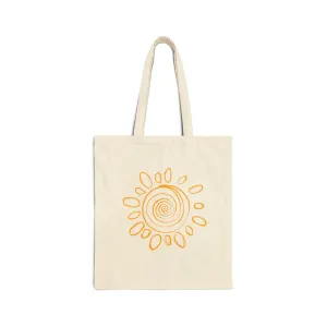Sunshine Spiral Tote Bag