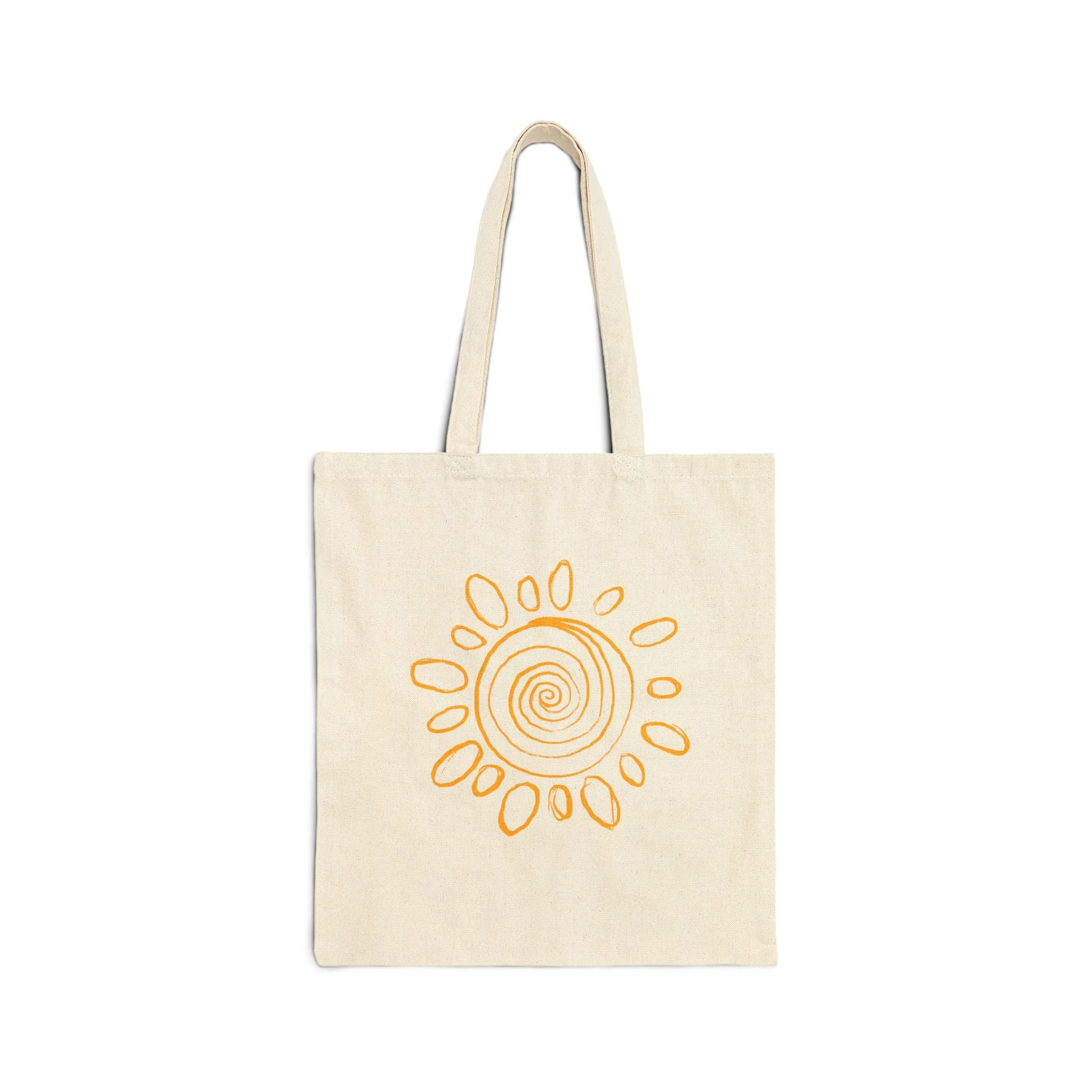 Sunshine Spiral Tote Bag