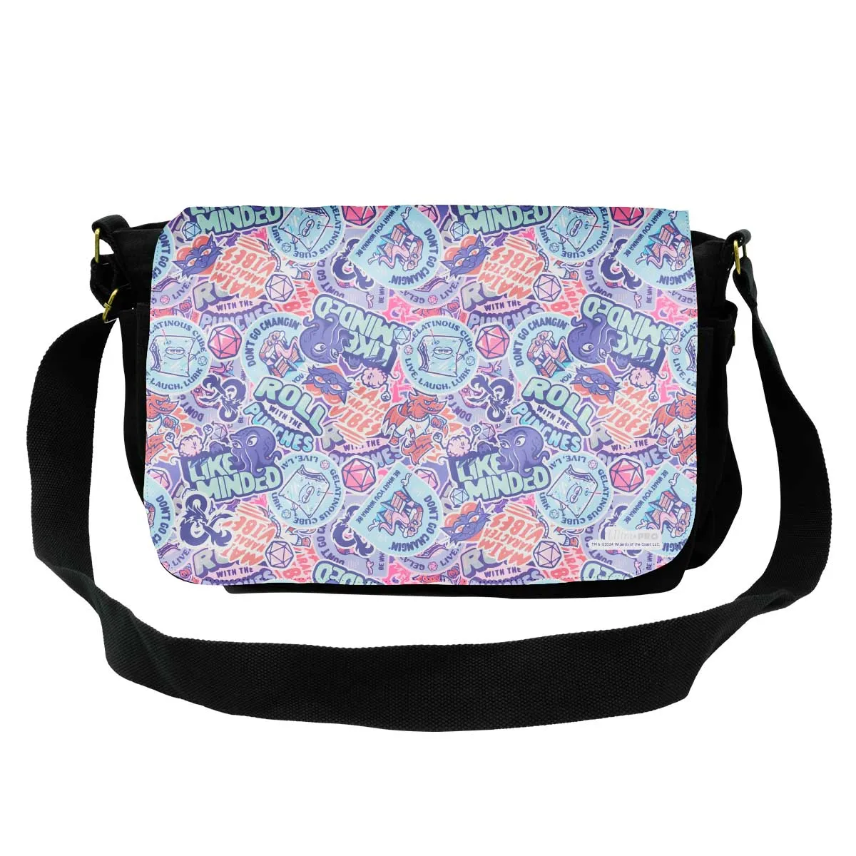 “Sweet Stickers” Pattern Bag Flap for Dungeons & Dragons 2024