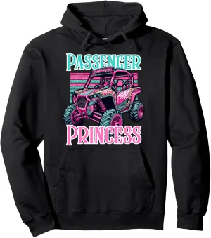 SXS UTV Passenger Princess Offroad Adventure Pullover Hoodie