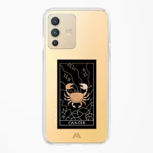 Tarot Card Zodiac Cancer Crystal Clear Transparent Case-(Vivo)