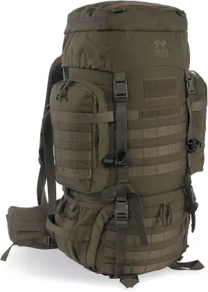 Tasmanian Tiger Raid Tactical Backpack MKIII - 52-Liter V2 Plus Carrying System with MOLLE System and Detachable Hip Strap, Olive - 52 Liter