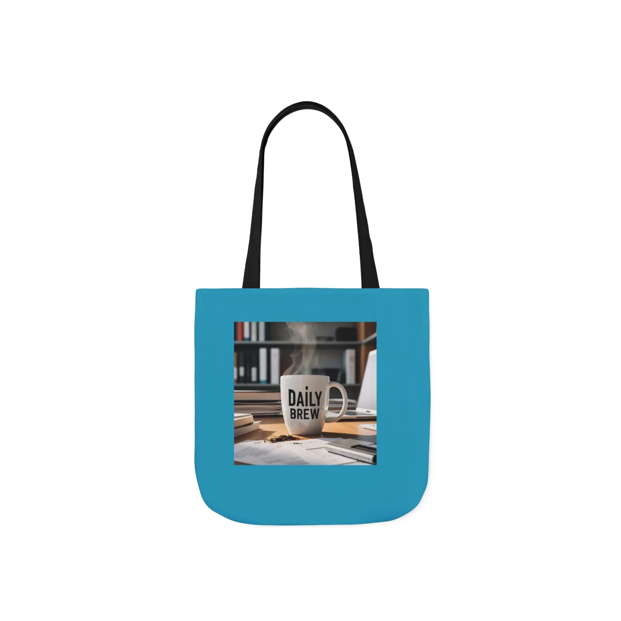 Thank You Canvas Tote Bag with Colorful Straps - Perfect for Gifts & Everyday Use