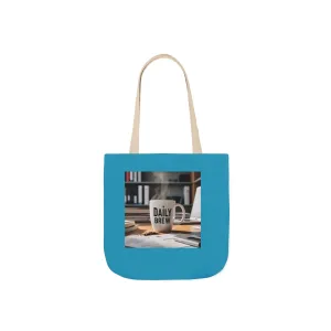 Thank You Canvas Tote Bag with Colorful Straps - Perfect for Gifts & Everyday Use